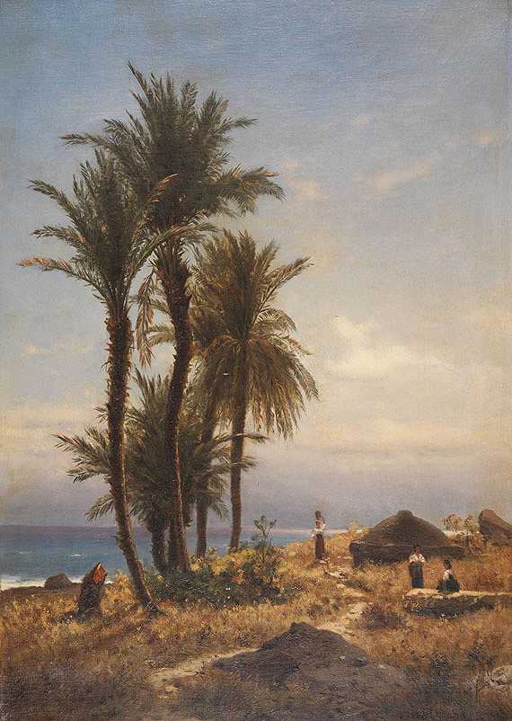 Mediterrane Landschaft, 1874.