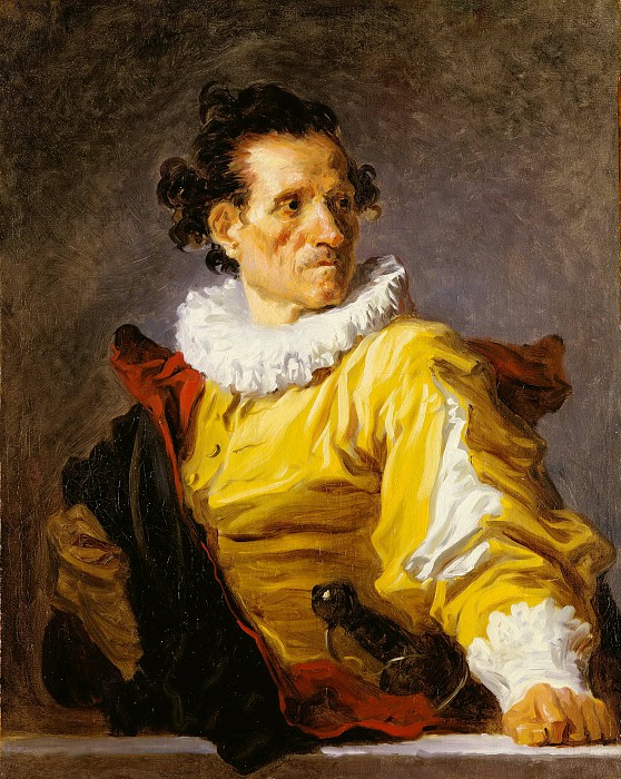 让·奥诺·弗拉戈纳尔 Jean Honore Fragonard） –《战士》油画