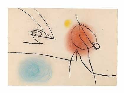 胡安·米罗-现代` by Joan Miró
