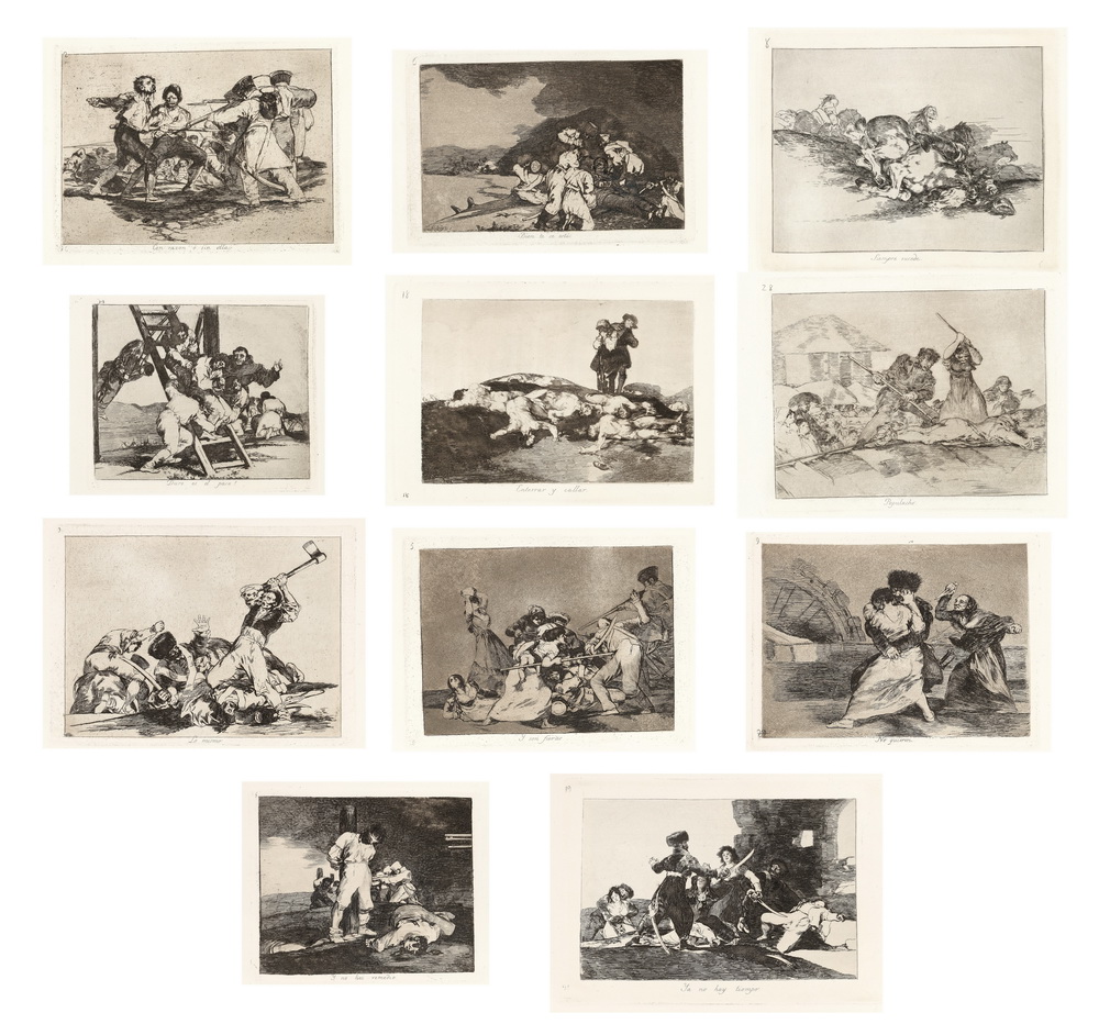弗朗西斯科·德戈亚和卢西恩特斯` by Francisco de Goya y Lucientes
