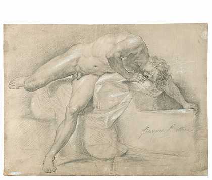 庞皮奥·巴托尼（Pompeo Batoni）。1900年以前的绘画大师和版画、水彩画、微型画` by Pompeo Batoni