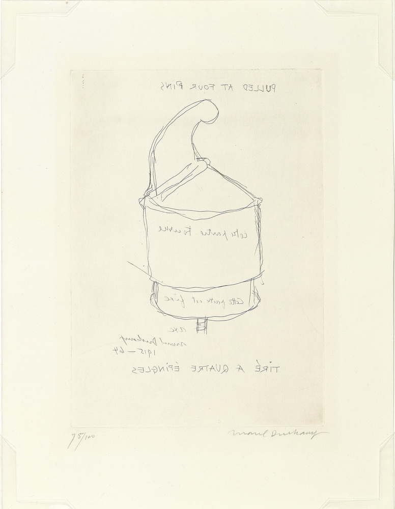 马塞尔·杜尚，版画和编辑` by Marcel Duchamp