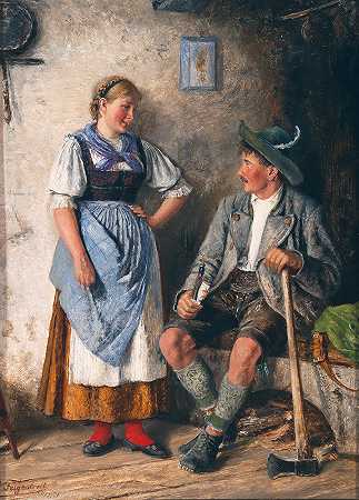Paul Felgentref o 19世纪的油画和水彩画` by Paul Felgentreff