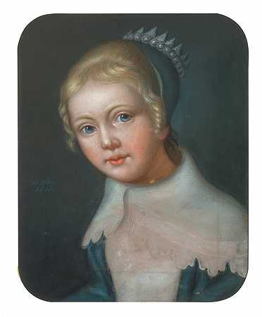 肖像画家，奥地利约1820°Aquarelle` by Portraitist, Österreich um 1820