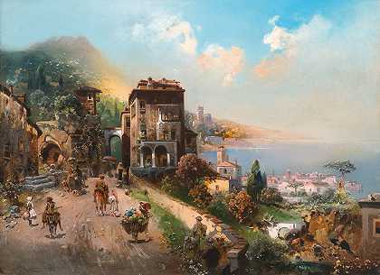 罗伯特·阿尔奥特，19世纪的油画和水彩画` by Robert Alott