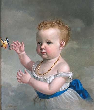 詹姆斯·亨利·比尔德19世纪的油画和水彩画` by James Henry Beard