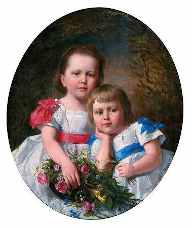 约翰·弗里德里希·亨梅尔：19世纪的油画和水彩` by Johann Friedrich Hummel