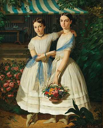19世纪的油画和水彩画` by Franz Russ der Ältere