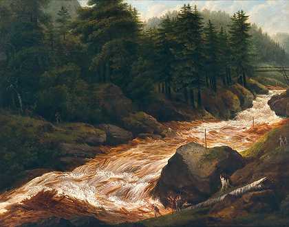 弗朗茨·谢耶尔：19世纪的油画和水彩` by Franz Scheyerer