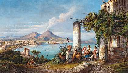 Conzalvo Carelli。19世纪的油画和水彩画` by Conzalvo Carelli