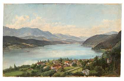 19世纪的油画和水彩` by Josef Langl