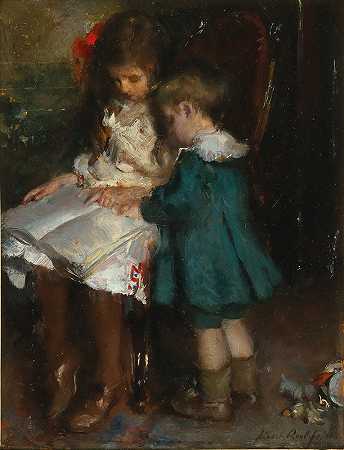 阿尔伯特·罗洛夫斯。19世纪的绘画` by Albert Roelofs