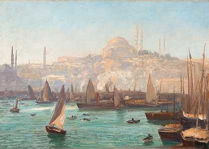 乔治·麦可：19世纪的油画和水彩画` by Georg Macco