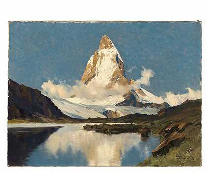 汉斯·毛鲁斯，19世纪的油画和水彩` by Hans Maurus
