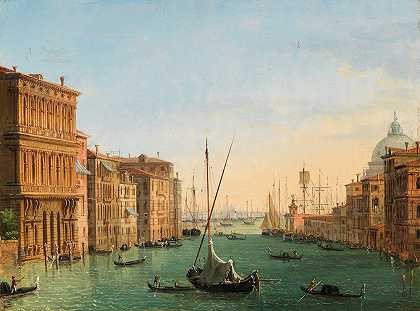 朱塞佩·博萨托19世纪绘画` by Giuseppe Borsato