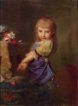 伊格纳兹·弗兰克·英格玛（Ignaz Frankel Ingomar），19世纪油画和水彩` by Ignaz-Frankel Ingomar