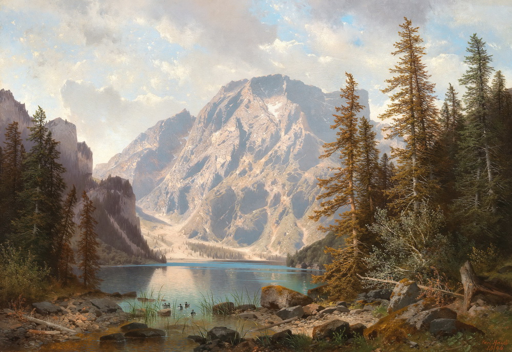 19世纪的油画和水彩` by Carl Hasch