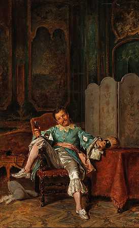 Vincenzo Pasquale Petrocelli，19世纪油画和水彩画` by Vincenzo Pasquale Petrocelli