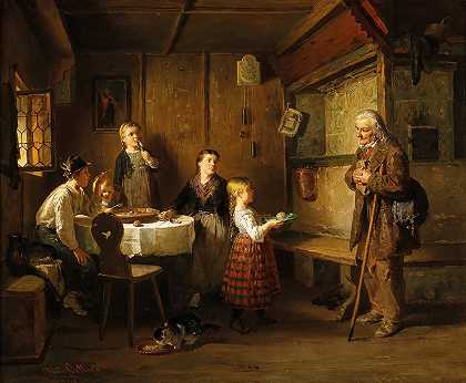 弗里德里希·奥特利布：19世纪的油画和水彩` by Friedrich Ortlieb