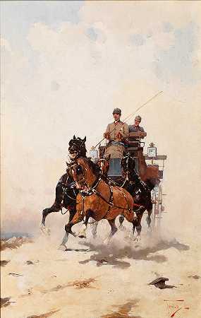 Alfredo Tominz o 19世纪的油画和水彩画` by Alfredo Tominz