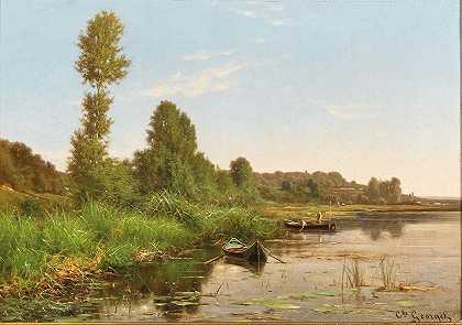 19世纪的油画和水彩` by Charles-Jean Georget