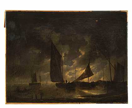 19世纪荷兰学派19世纪油画和水彩画` by Niederländische Schule des 19. Jahrhunderts