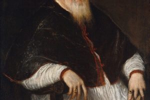 “菲利波·阿金托（生于1500年，卒于1558年），提香笔下的米兰大主教