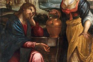 《耶稣和撒玛利亚女人在井边》作者：拉维尼娅·丰塔纳