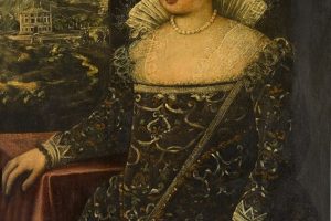“一位女士的肖像，传统上被弗朗西斯科·蒙特梅萨诺认定为丽塔·贝莱西