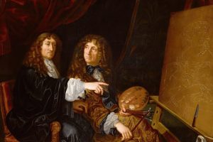 马丁·兰伯特的追随者亨利和查尔斯·博布伦的双肖像