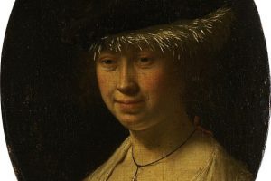 长老弗朗斯·范·米埃里斯的《戴帽子的女人肖像》