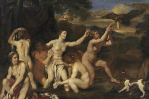 路易斯·德·博洛涅的《戴安娜与睡莲沐浴》