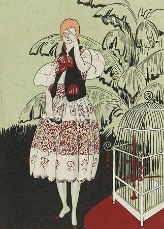 《良好语调公报》，1920年第5期，第33页：死鸟/的捷克-斯洛伐克服饰