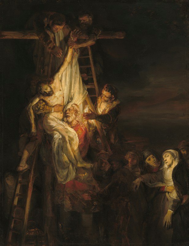 伦勃朗·范·里恩的《从十字架上下来》