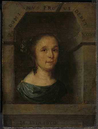 玛丽亚·埃弗斯迪克（1628年），威廉·埃弗斯迪克的尼古拉·布兰卡德斯的妻子