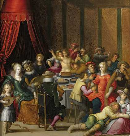 路易·德·考勒里的《酒神的盛宴》