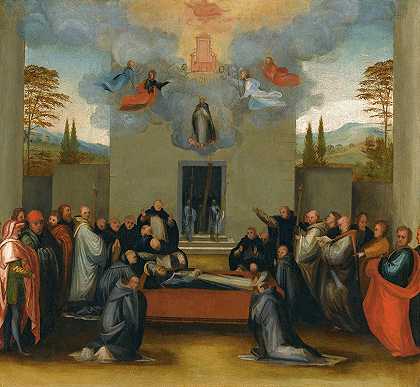 弗拉·巴托洛梅奥的《圣安托尼乌斯的统治与崛起》