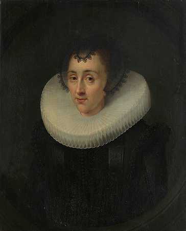 Salomon Mesdach的《Hortensia del Prado肖像》
