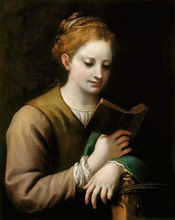 科雷吉奥的《圣凯瑟琳读书》