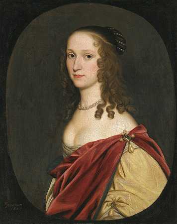 杰拉德·范·洪索斯特的《一位女士的肖像》