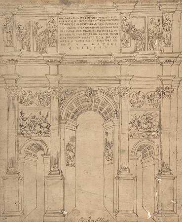 巴托洛梅奥·尼罗尼的《罗马君士坦丁拱门》