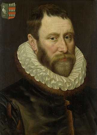 “雅各布·巴斯·克莱斯肖像（1536-1589），阿德里安·托马斯兹。钥匙