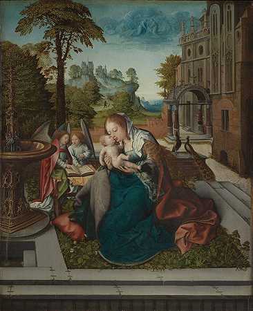 伯纳德·范·奥利的《圣母与天使的孩子》