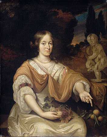 “莎拉·波蒂（1651-1705），达尼·哈林的约翰·范·博乔文的妻子