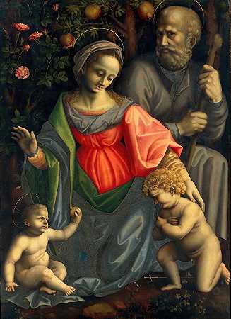 《圣若瑟与圣婴圣若翰的圣母与孩子》