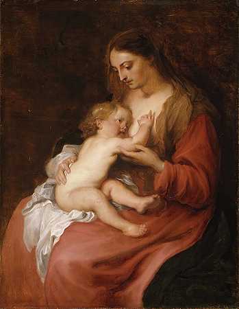 安东尼·范·戴克的《圣母与孩子》