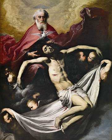 《三位一体》作者：Jusepe de Ribera