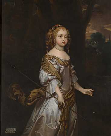 《伊丽莎白·西摩夫人的肖像》（D.1697）彼得·莱利爵士
