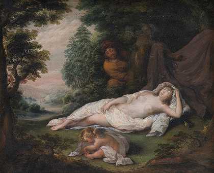 劳伦蒂乌斯·德·内特的《一个男人注视的睡梦》