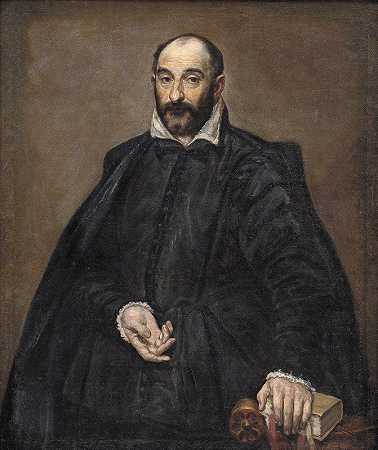 埃尔·格雷科（Domenikos Theotokopoulos）的《一个人的肖像》